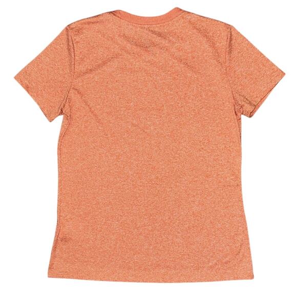 The Nike Tee Dri-FIT Swoosh Logo Orange Athletic T-Shirt Big Kids' Boys Small - Picture 4 of 6